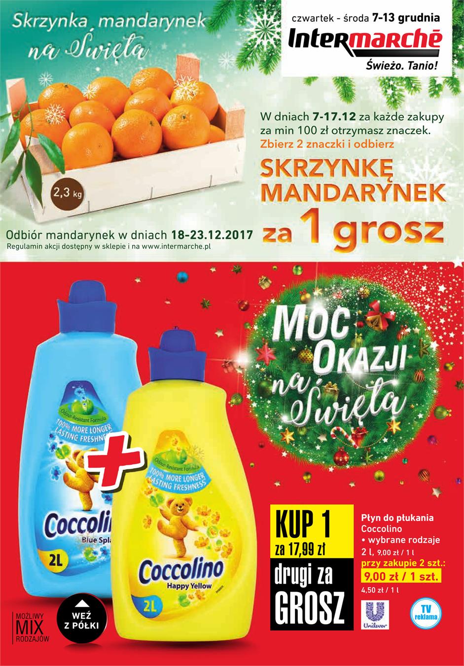Gazetka SCA PR Polska Sp. z o.o. nr 1 od 2017-12-07 do 2017-12-13