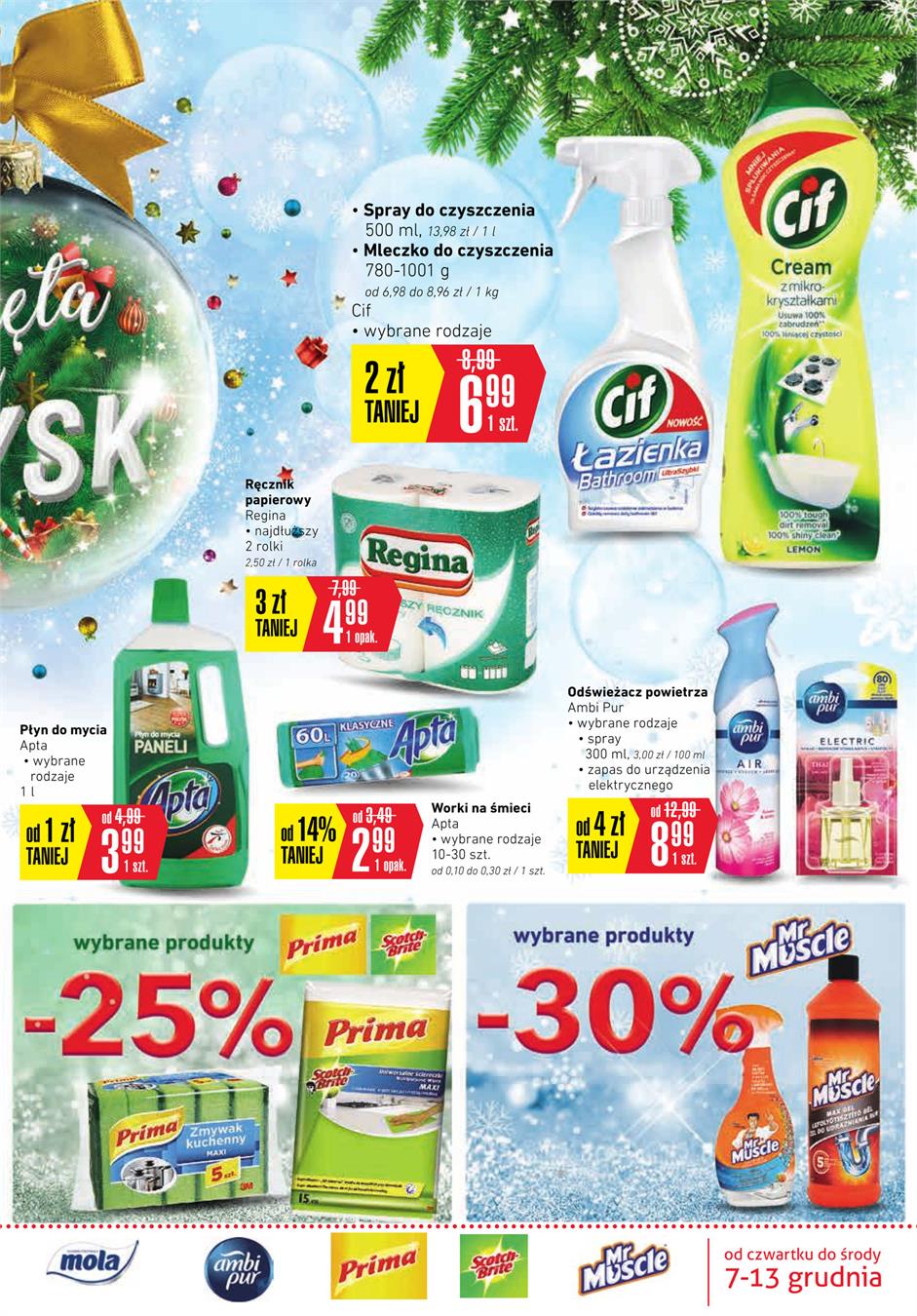Gazetka SCA PR Polska Sp. z o.o. nr 16 od 2017-12-07 do 2017-12-13
