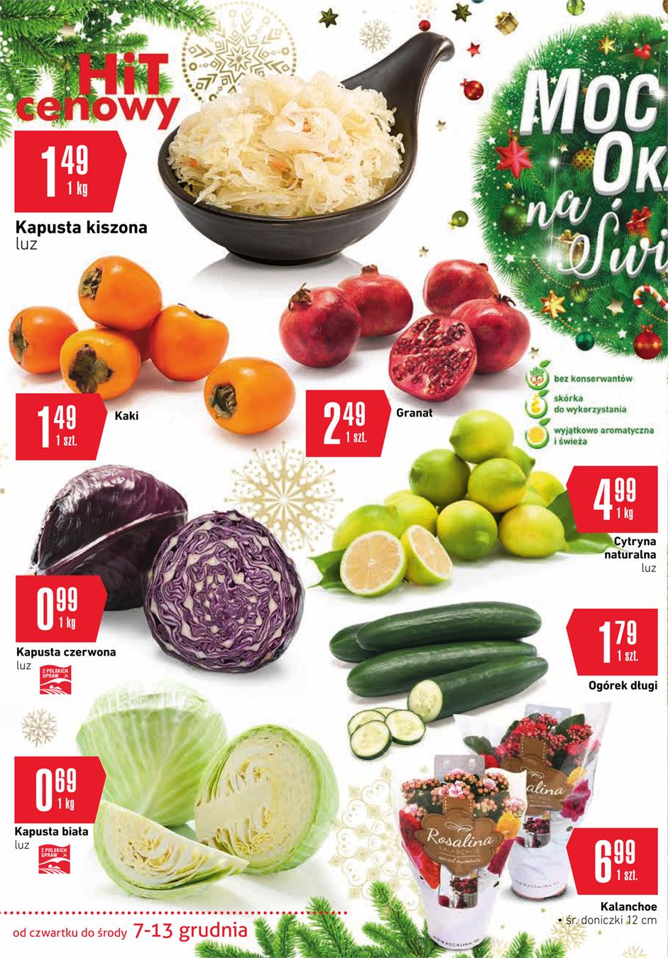 Gazetka SCA PR Polska Sp. z o.o. nr 25 od 2017-12-07 do 2017-12-13