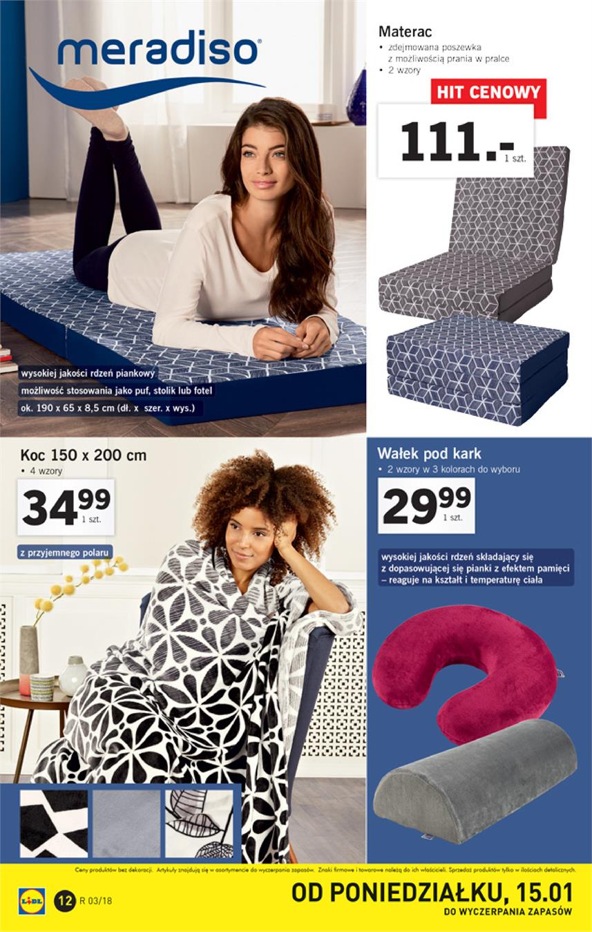 Gazetka Lidl Polska Sp. z o.o. nr 12 od 2018-01-15 do 2018-01-21