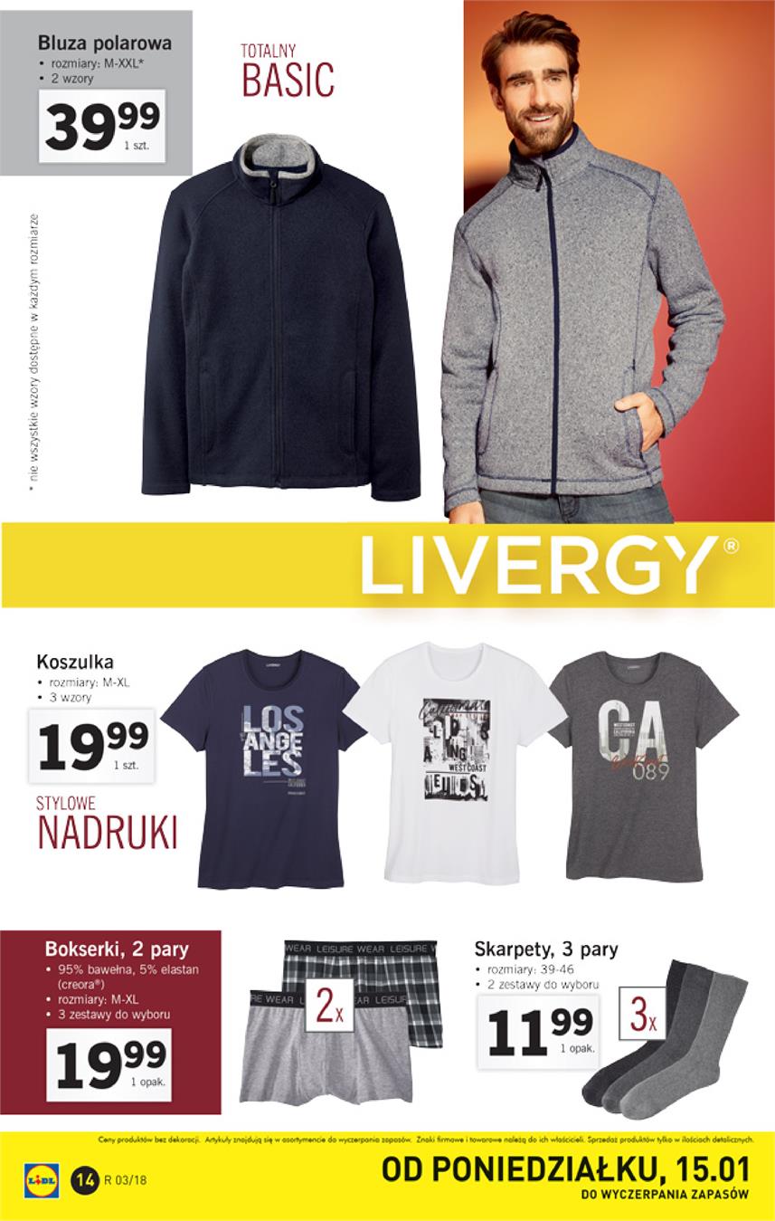 Gazetka Lidl Polska Sp. z o.o. nr 14 od 2018-01-15 do 2018-01-21