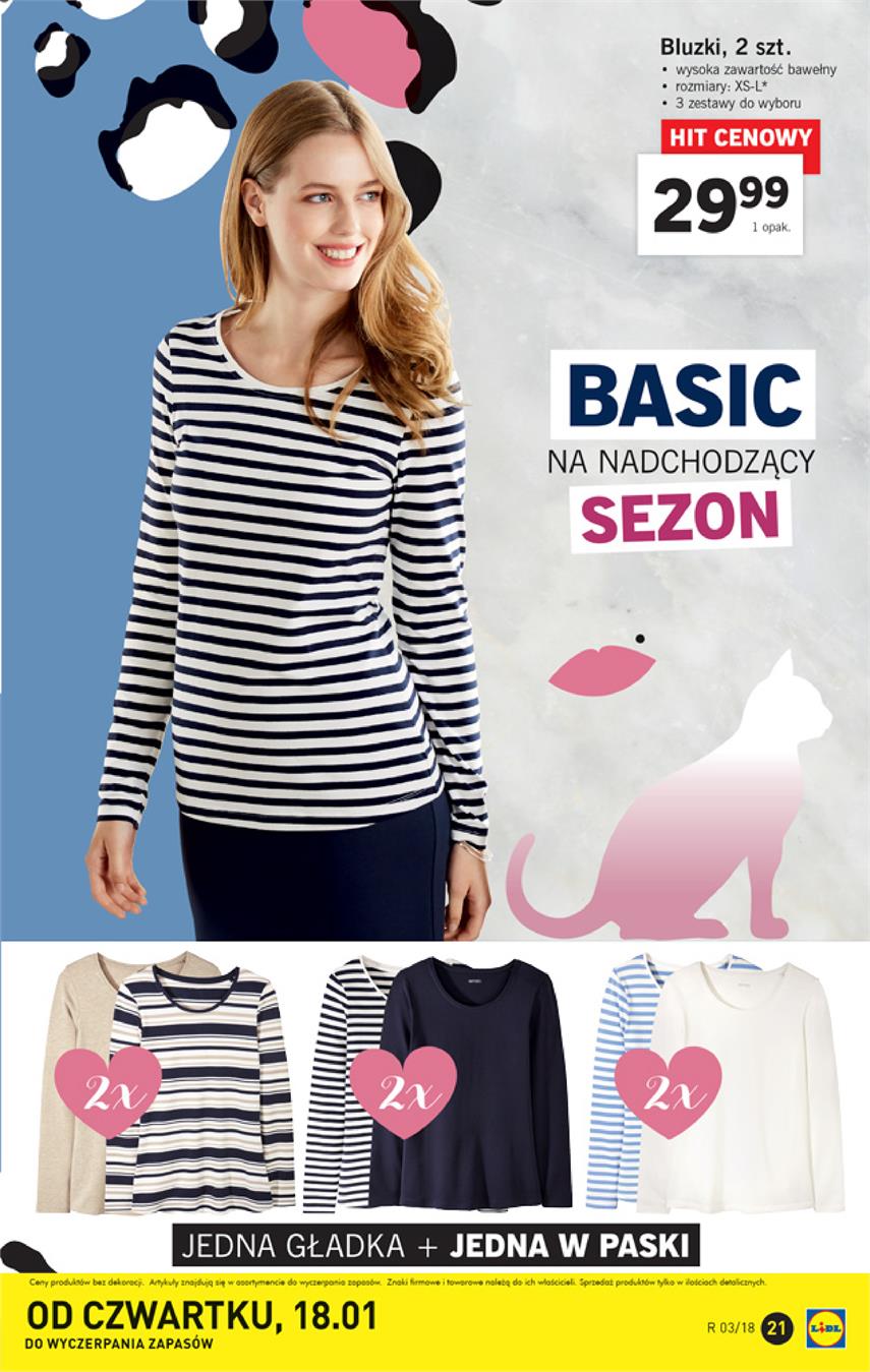 Gazetka Lidl Polska Sp. z o.o. nr 21 od 2018-01-15 do 2018-01-21