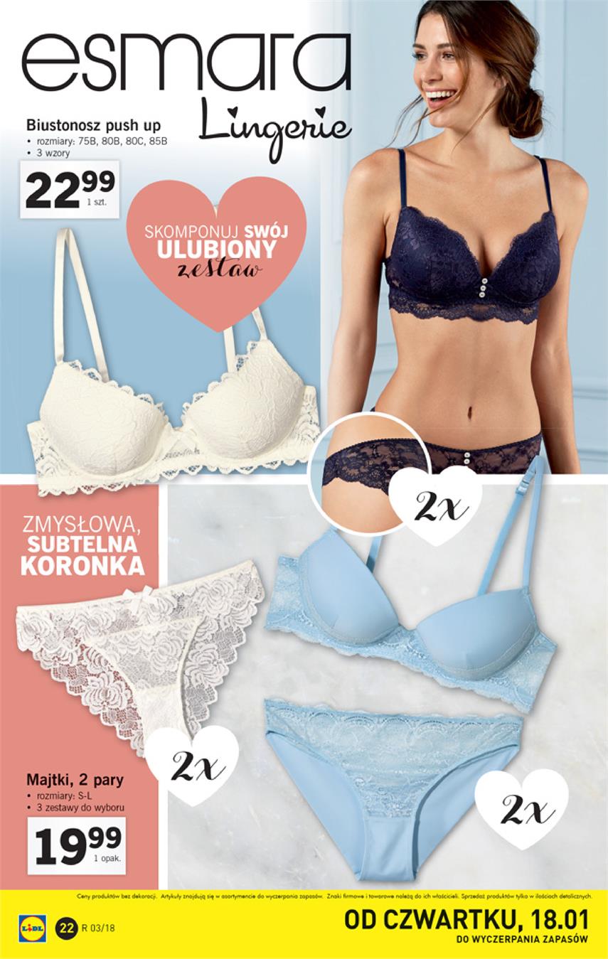 Gazetka Lidl Polska Sp. z o.o. nr 22 od 2018-01-15 do 2018-01-21