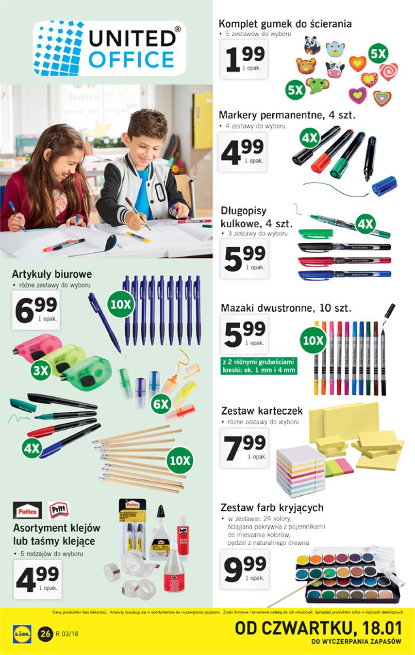 Gazetka Lidl Polska Sp. z o.o. nr 26 od 2018-01-15 do 2018-01-21