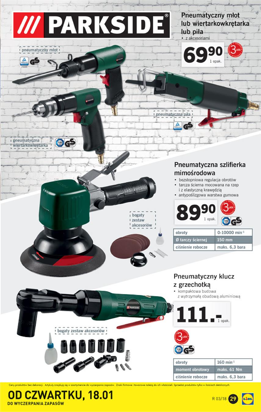 Gazetka Lidl Polska Sp. z o.o. nr 29 od 2018-01-15 do 2018-01-21