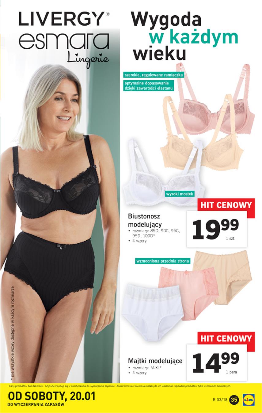 Gazetka Lidl Polska Sp. z o.o. nr 35 od 2018-01-15 do 2018-01-21