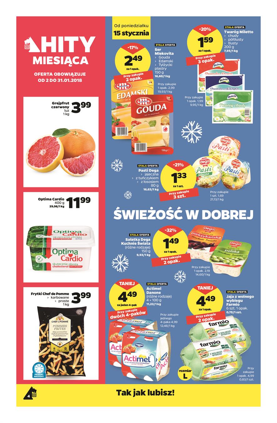 Gazetka Netto Sp. z o.o. nr 4 od 2018-01-15 do 2018-01-21