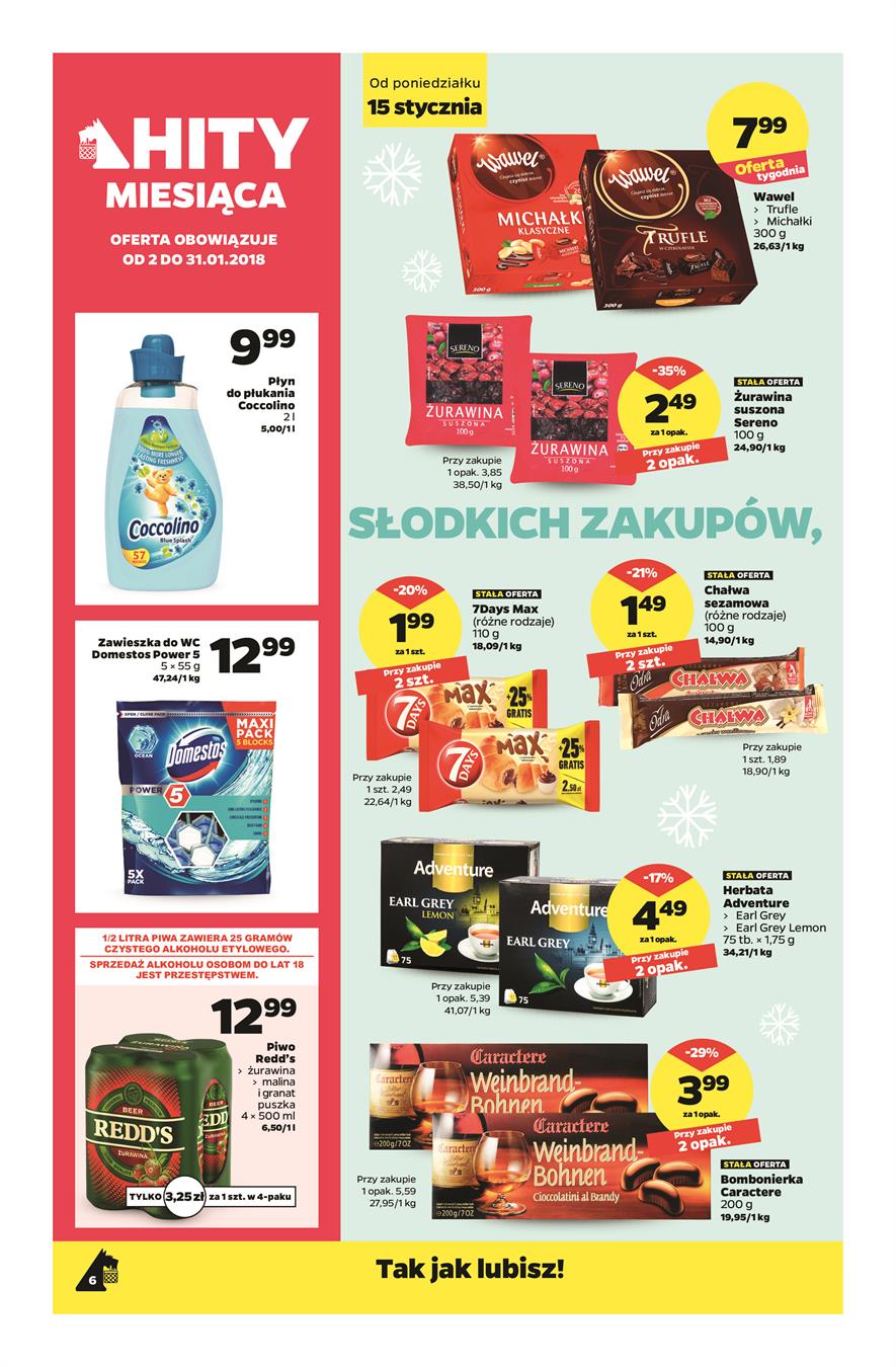 Gazetka Netto Sp. z o.o. nr 6 od 2018-01-15 do 2018-01-21