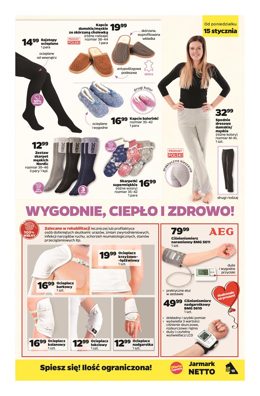 Gazetka Netto Sp. z o.o. nr 15 od 2018-01-15 do 2018-01-21