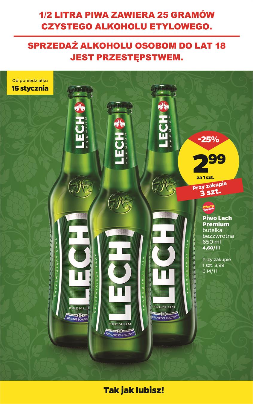Gazetka Netto Sp. z o.o. nr 16 od 2018-01-15 do 2018-01-21