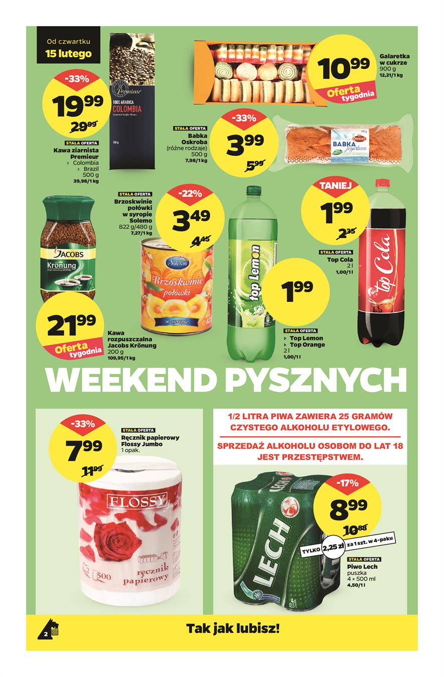 Gazetka Netto Sp. z o.o. nr 2 od 2018-02-15 do 2018-02-18