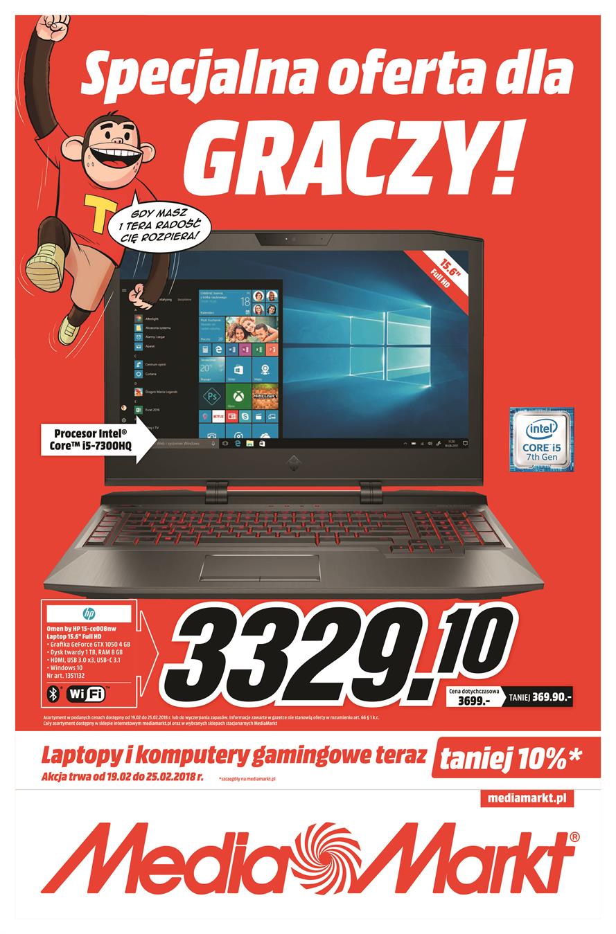 Gazetka MediaMarkt.pl nr 1 od 2018-02-19 do 2018-02-25
