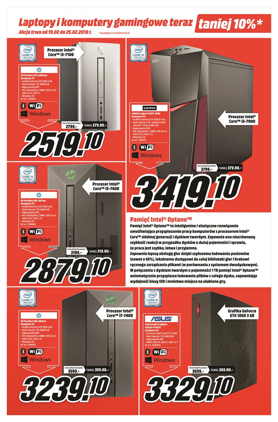 Gazetka MediaMarkt.pl nr 6 od 2018-02-19 do 2018-02-25