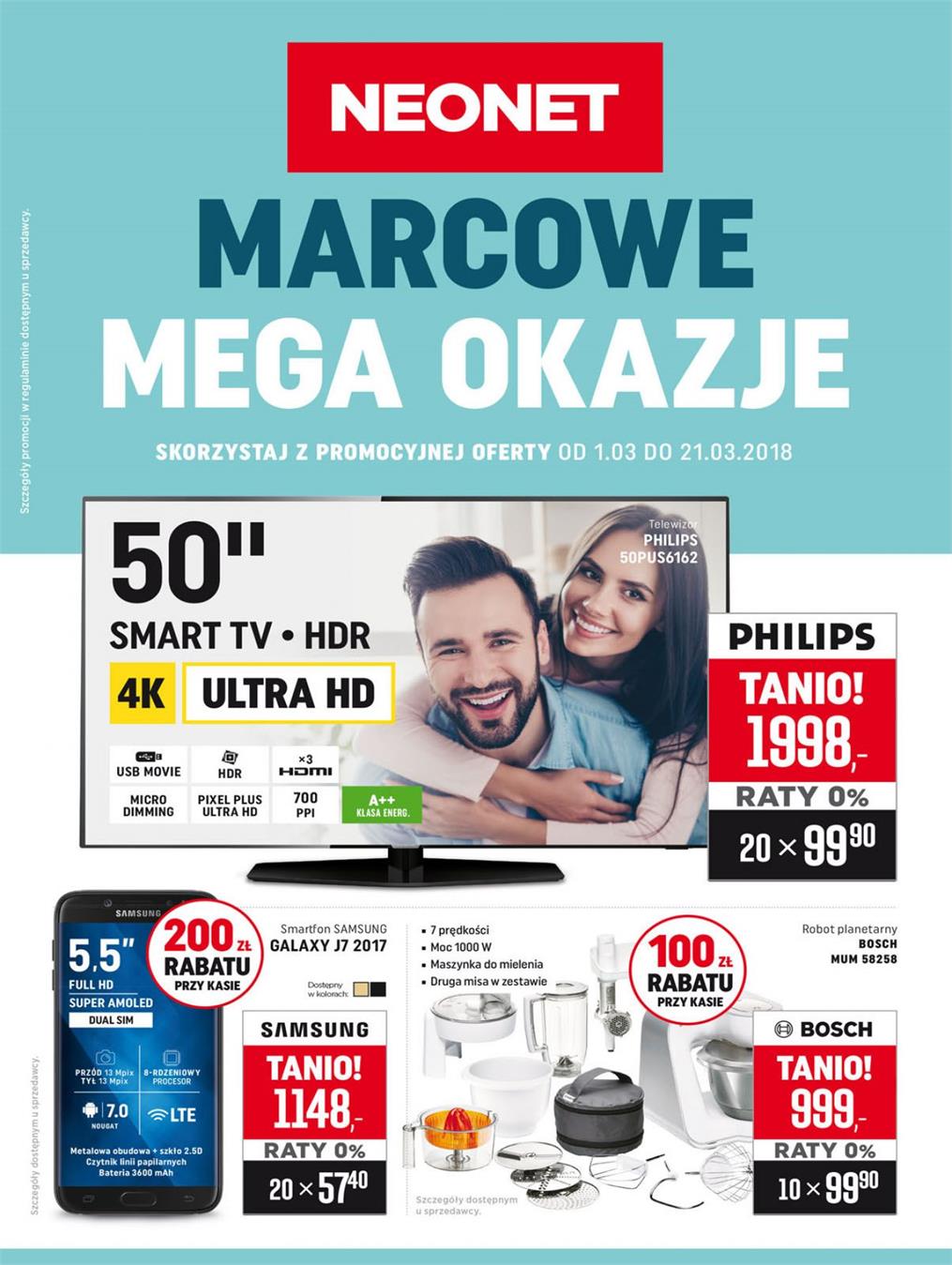 Gazetka NEONET.PL nr 1 od 2018-03-01 do 2018-03-21