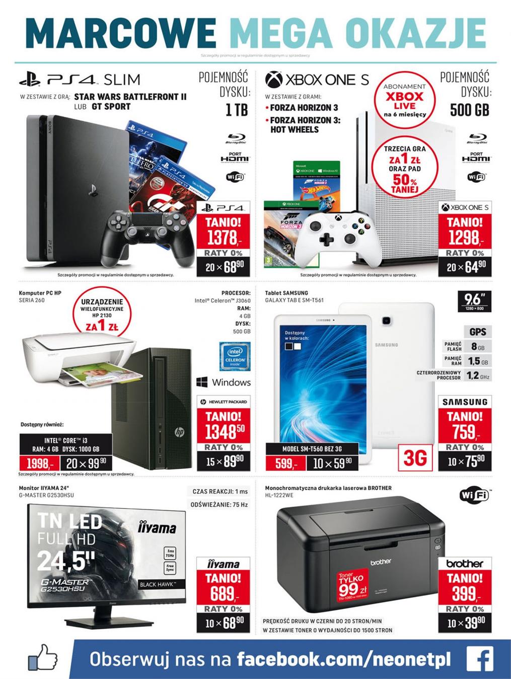 Gazetka NEONET.PL nr 8 od 2018-03-01 do 2018-03-21