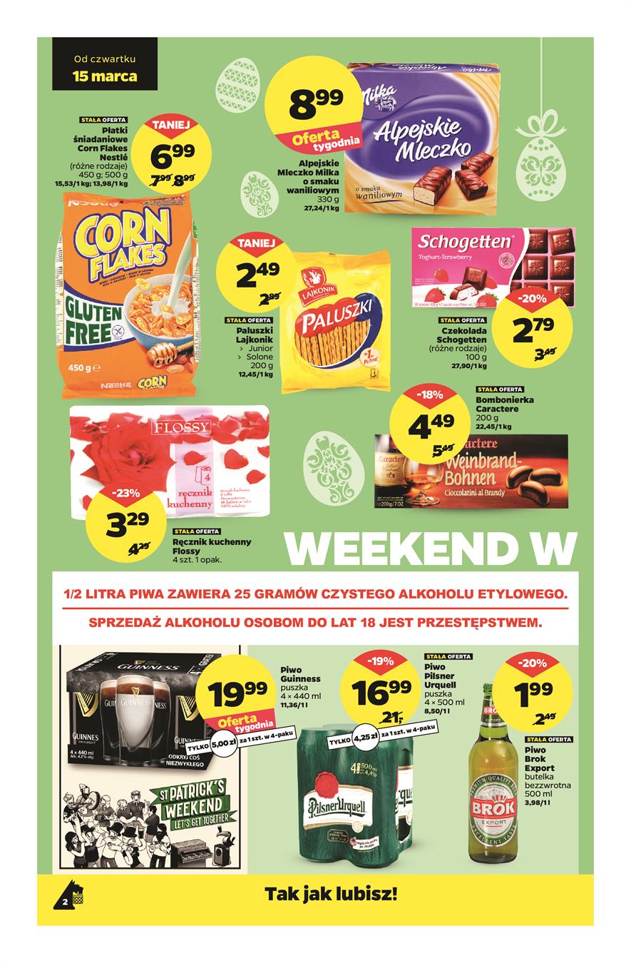 Gazetka Netto Sp. z o.o. nr 2 od 2018-03-15 do 2018-03-17
