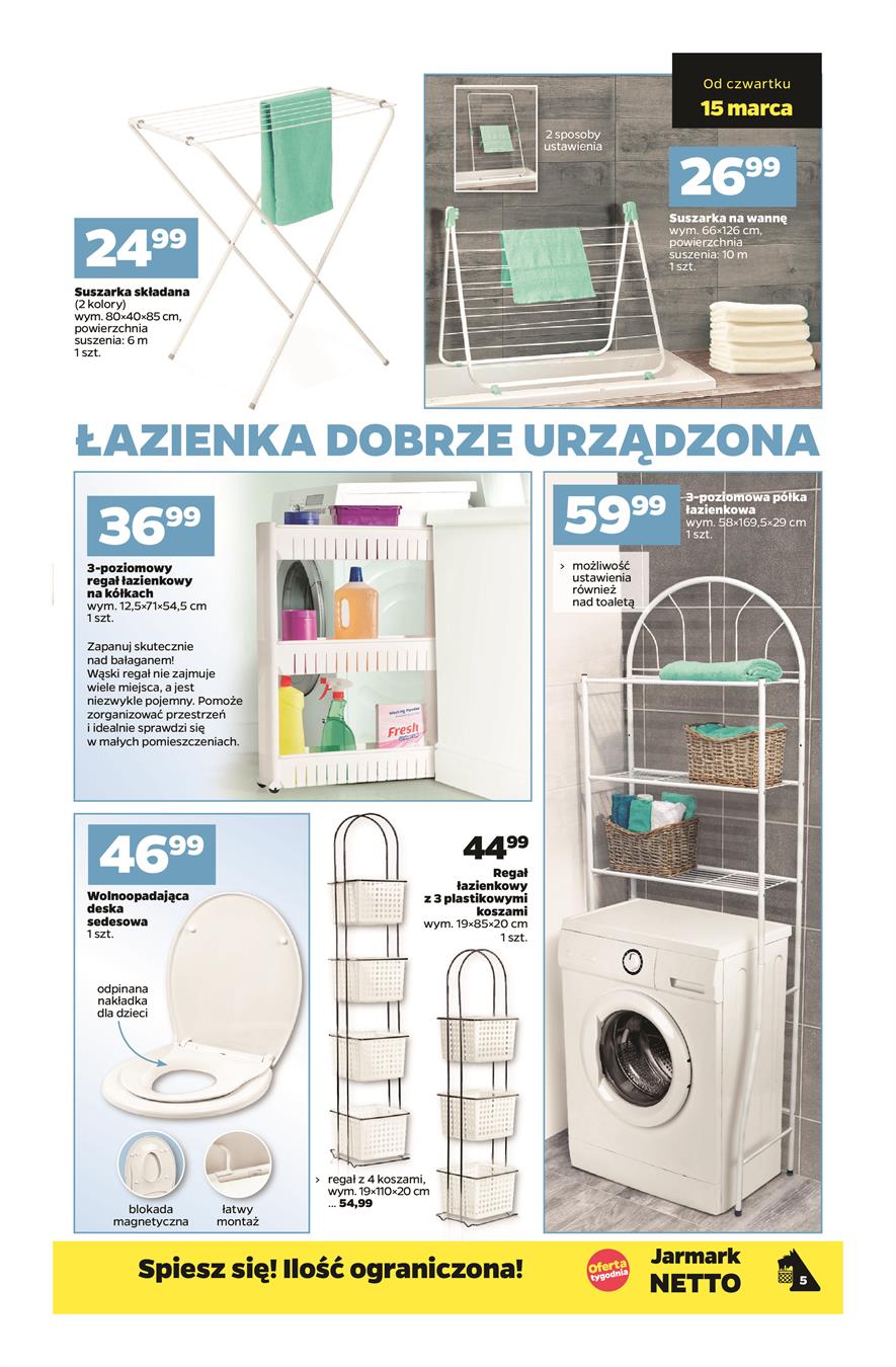 Gazetka Netto Sp. z o.o. nr 5 od 2018-03-15 do 2018-03-17