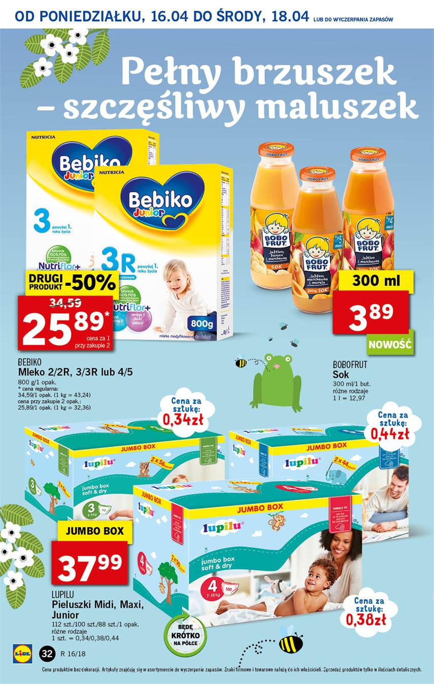 Gazetka Lidl Polska Sp. z o.o. nr 25 od 2018-04-16 do 2018-04-18