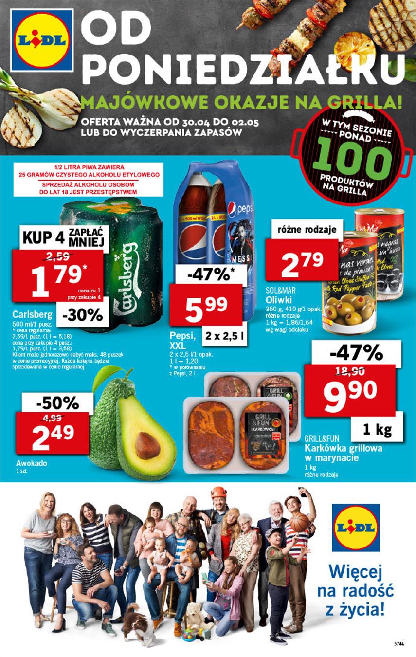 Gazetka Lidl Polska Sp. z o.o. nr 1 od 2018-04-30 do 2018-05-02