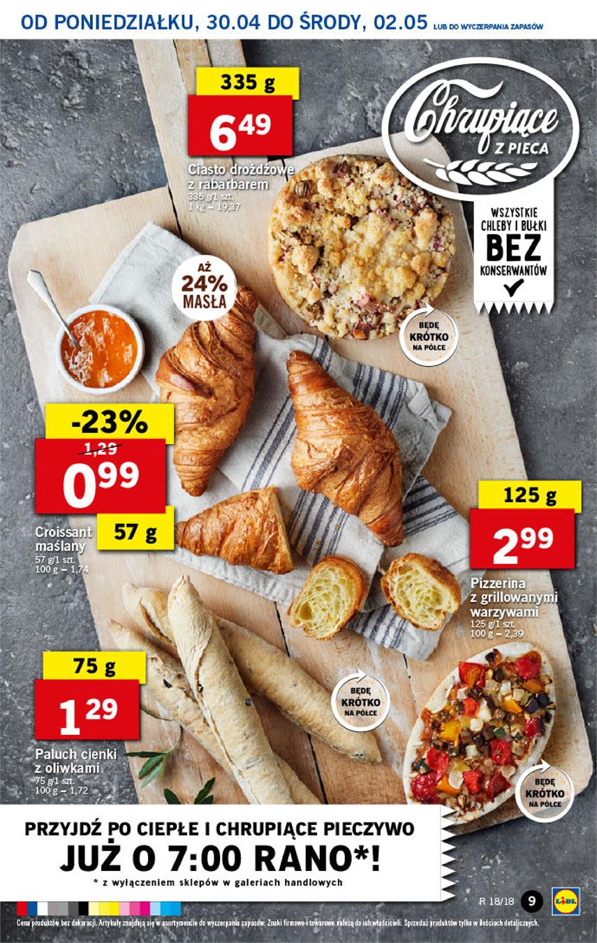 Gazetka Lidl Polska Sp. z o.o. nr 9 od 2018-04-30 do 2018-05-02