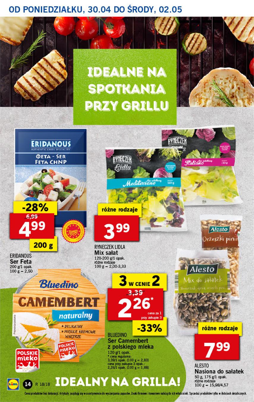 Gazetka Lidl Polska Sp. z o.o. nr 14 od 2018-04-30 do 2018-05-02