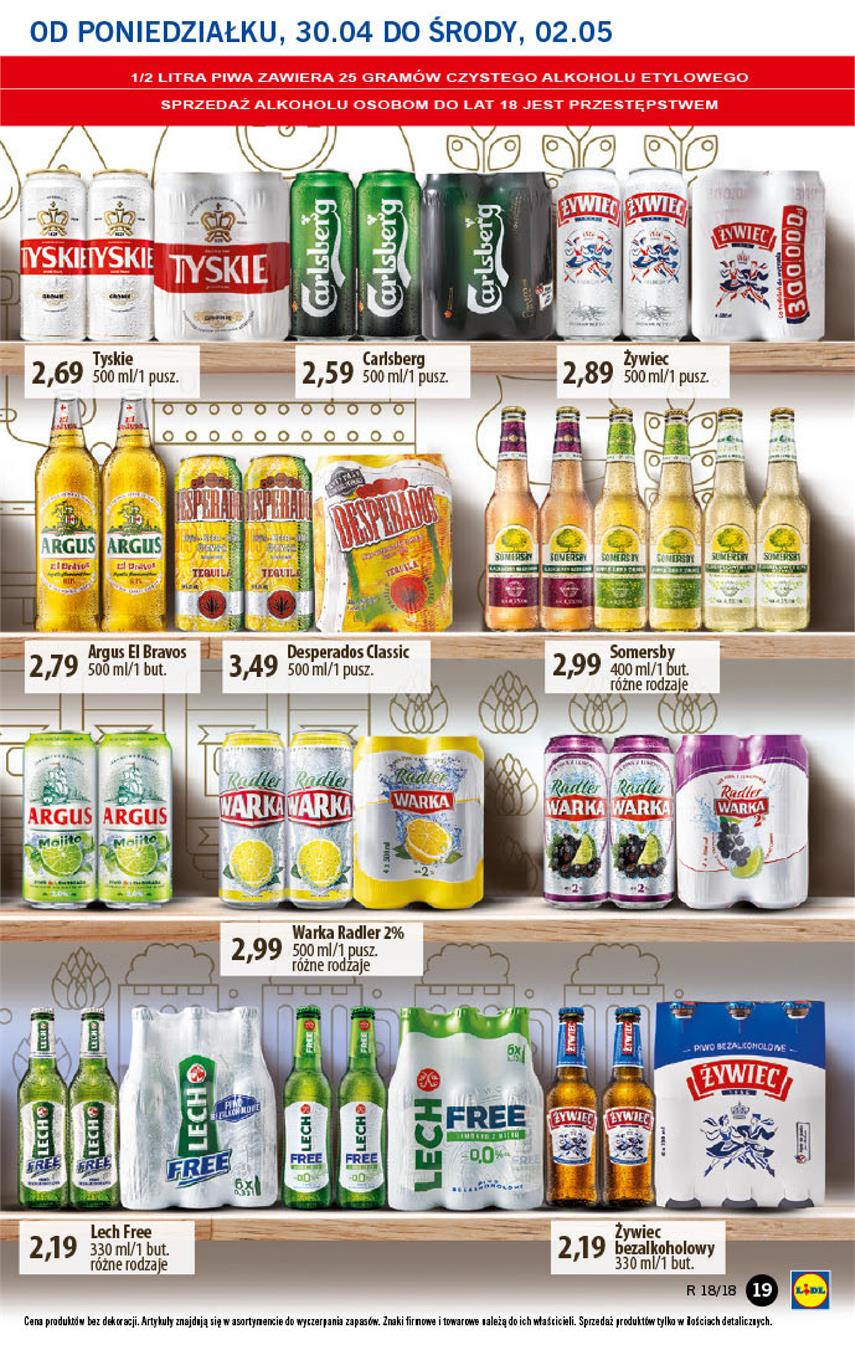 Gazetka Lidl Polska Sp. z o.o. nr 19 od 2018-04-30 do 2018-05-02