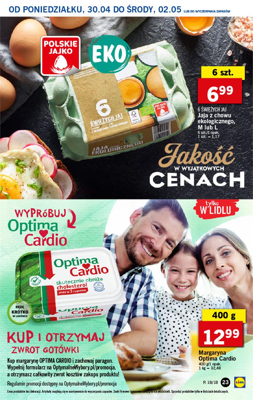 Gazetka Lidl Polska Sp. z o.o. nr 23 od 2018-04-30 do 2018-05-02