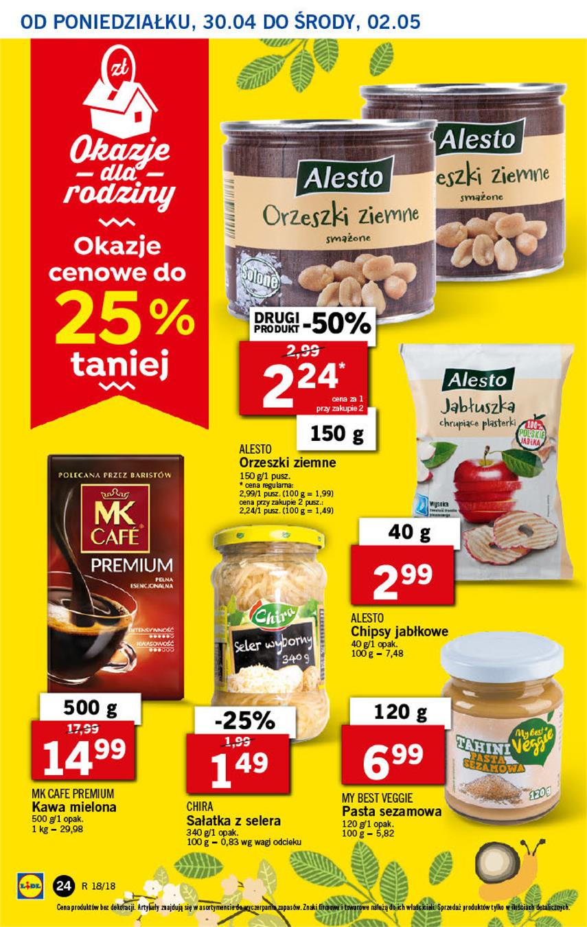 Gazetka Lidl Polska Sp. z o.o. nr 24 od 2018-04-30 do 2018-05-02