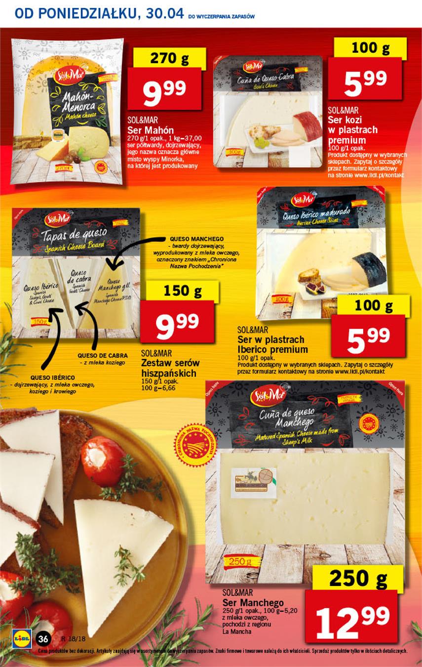 Gazetka Lidl Polska Sp. z o.o. nr 36 od 2018-04-30 do 2018-05-02