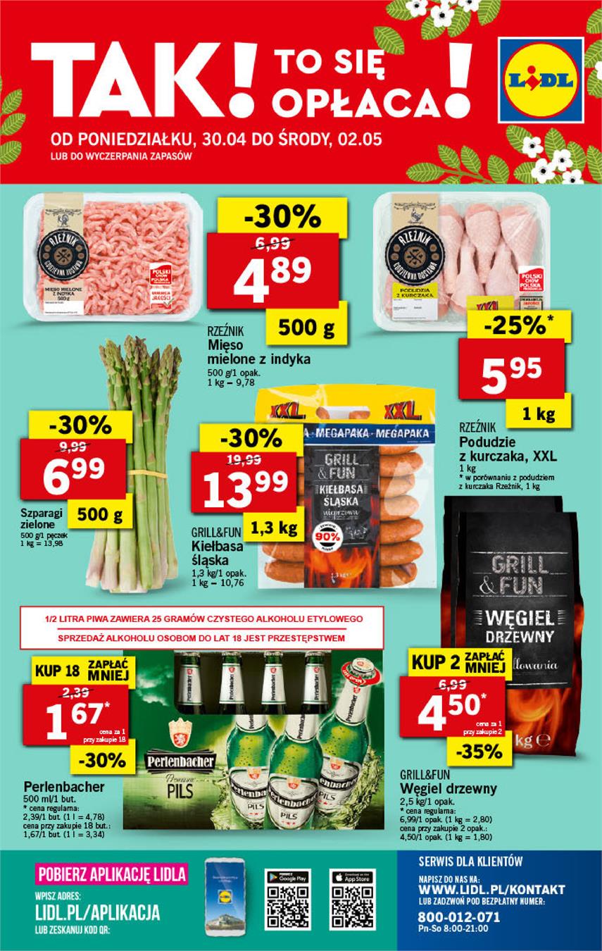 Gazetka Lidl Polska Sp. z o.o. nr 40 od 2018-04-30 do 2018-05-02