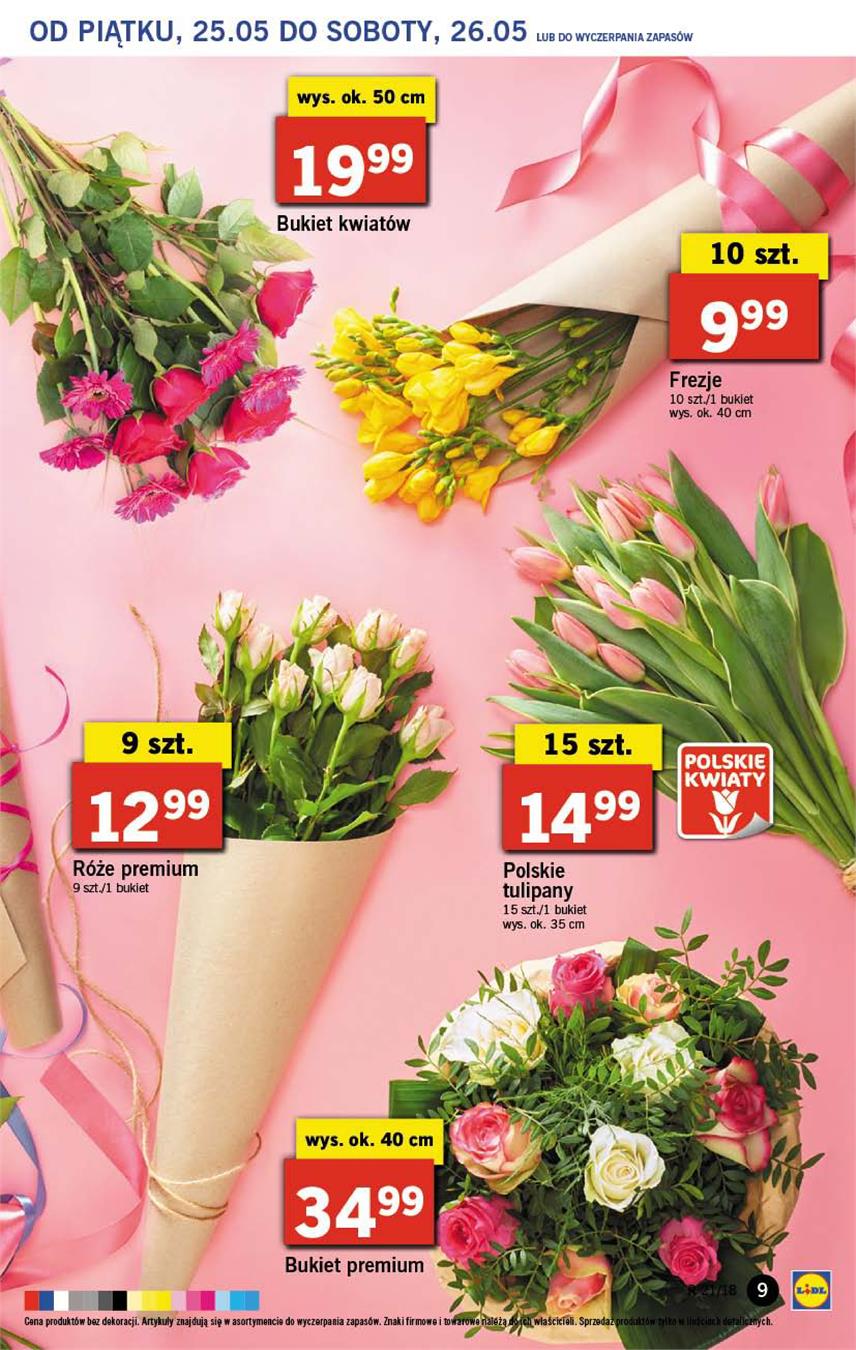 Gazetka Lidl Polska Sp. z o.o. nr 9 od 2018-05-24 do 2018-05-27