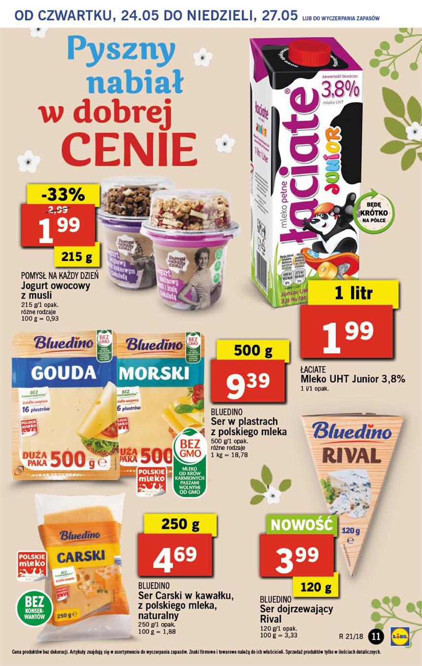 Gazetka Lidl Polska Sp. z o.o. nr 11 od 2018-05-24 do 2018-05-27