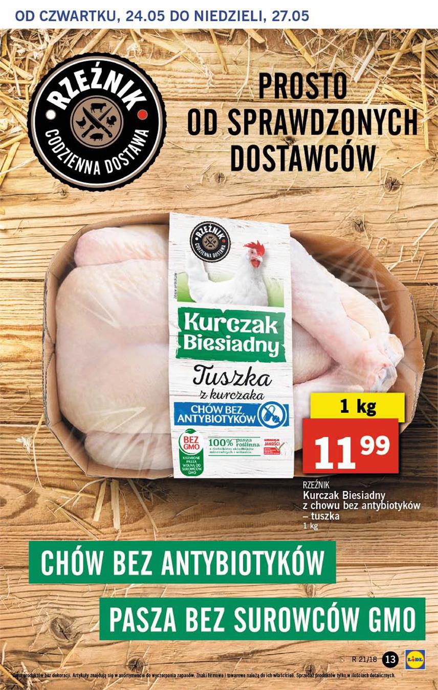 Gazetka Lidl Polska Sp. z o.o. nr 13 od 2018-05-24 do 2018-05-27