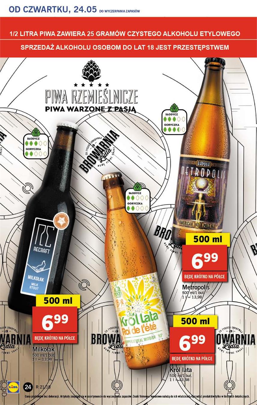 Gazetka Lidl Polska Sp. z o.o. nr 24 od 2018-05-24 do 2018-05-27