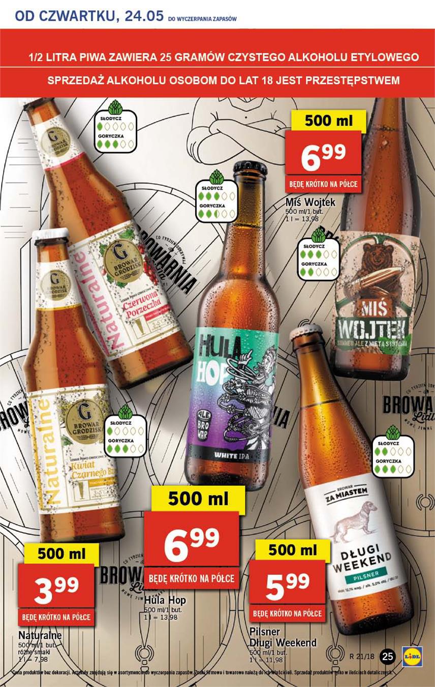 Gazetka Lidl Polska Sp. z o.o. nr 25 od 2018-05-24 do 2018-05-27