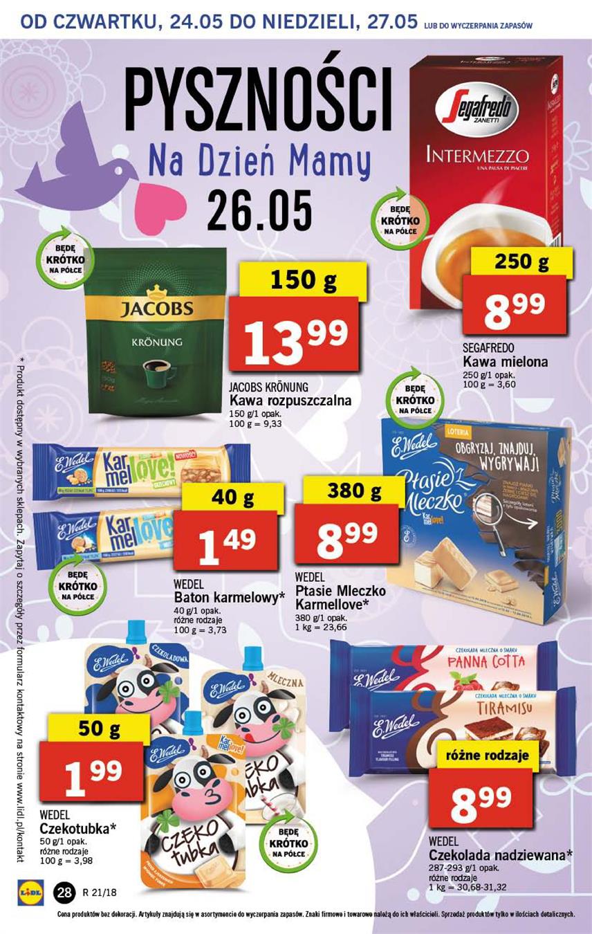 Gazetka Lidl Polska Sp. z o.o. nr 28 od 2018-05-24 do 2018-05-27