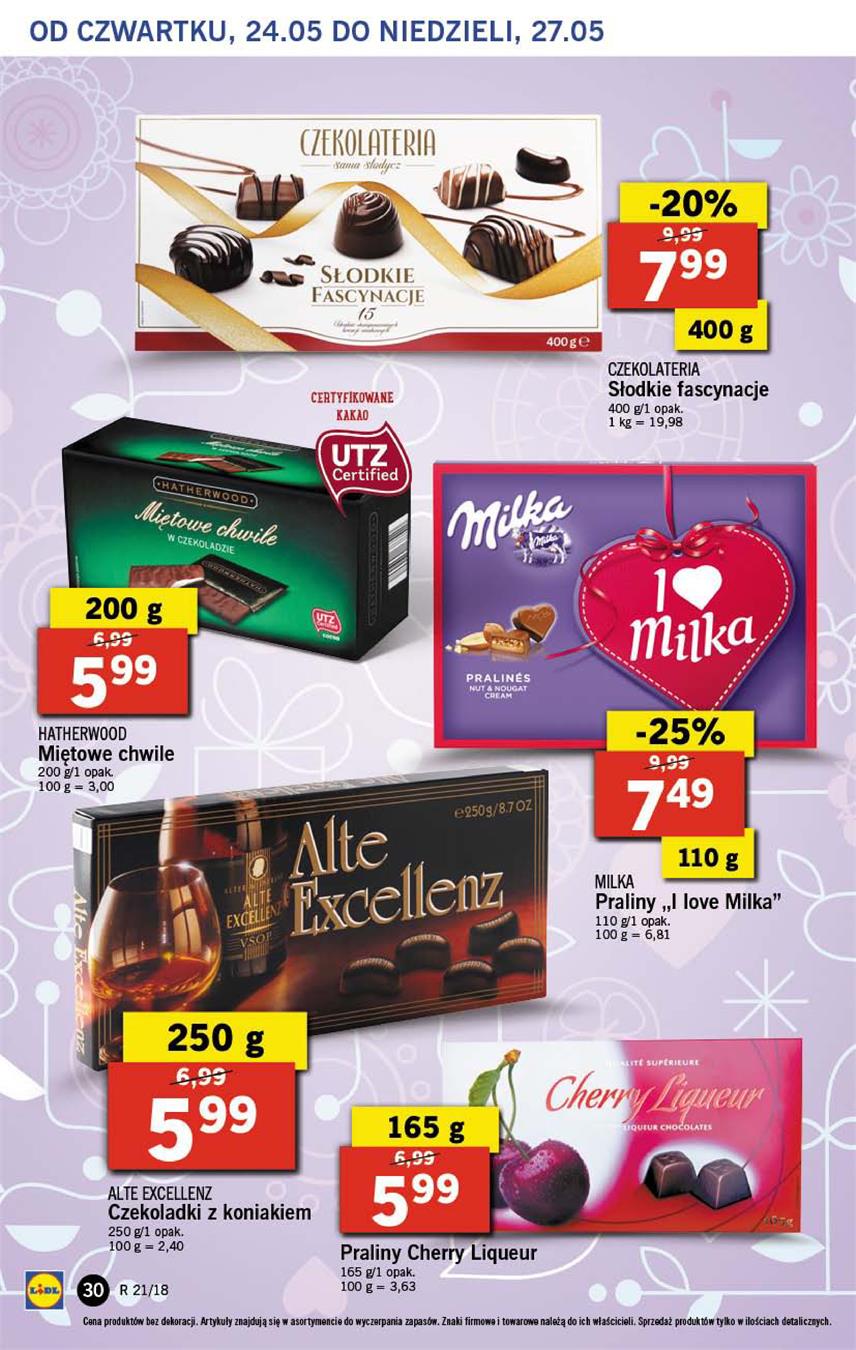 Gazetka Lidl Polska Sp. z o.o. nr 30 od 2018-05-24 do 2018-05-27