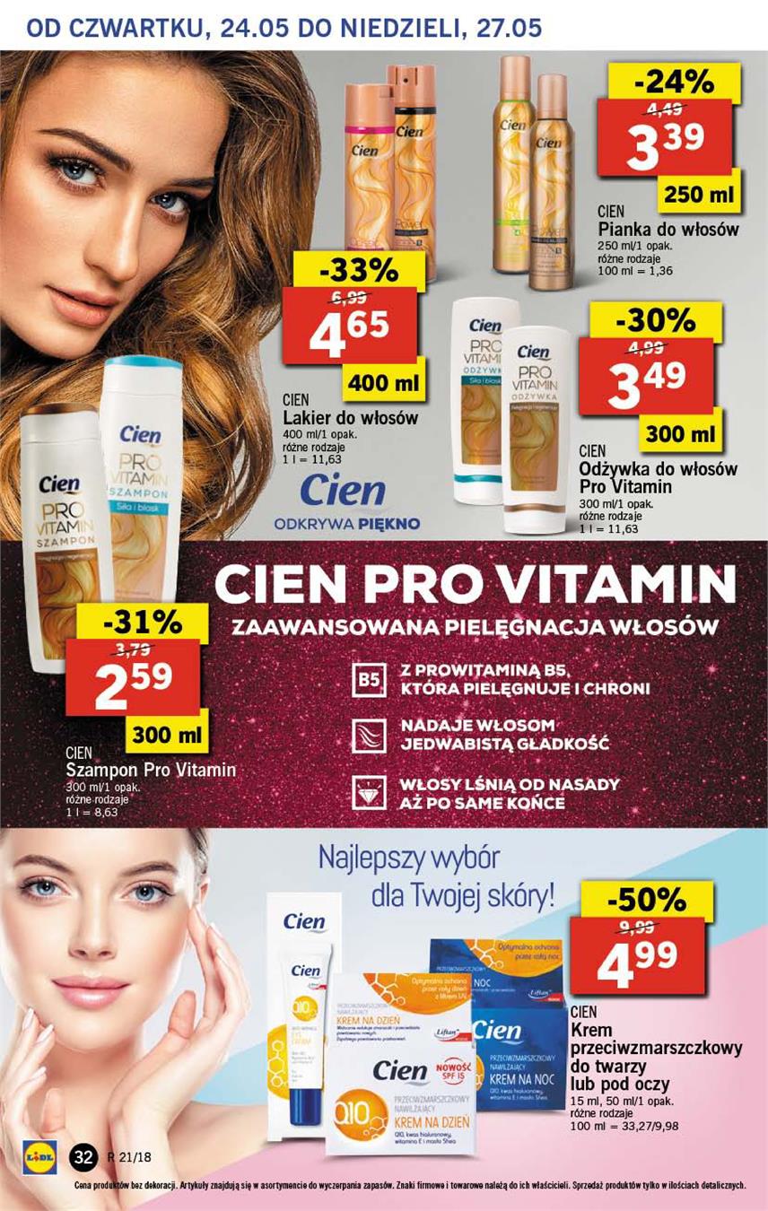 Gazetka Lidl Polska Sp. z o.o. nr 32 od 2018-05-24 do 2018-05-27