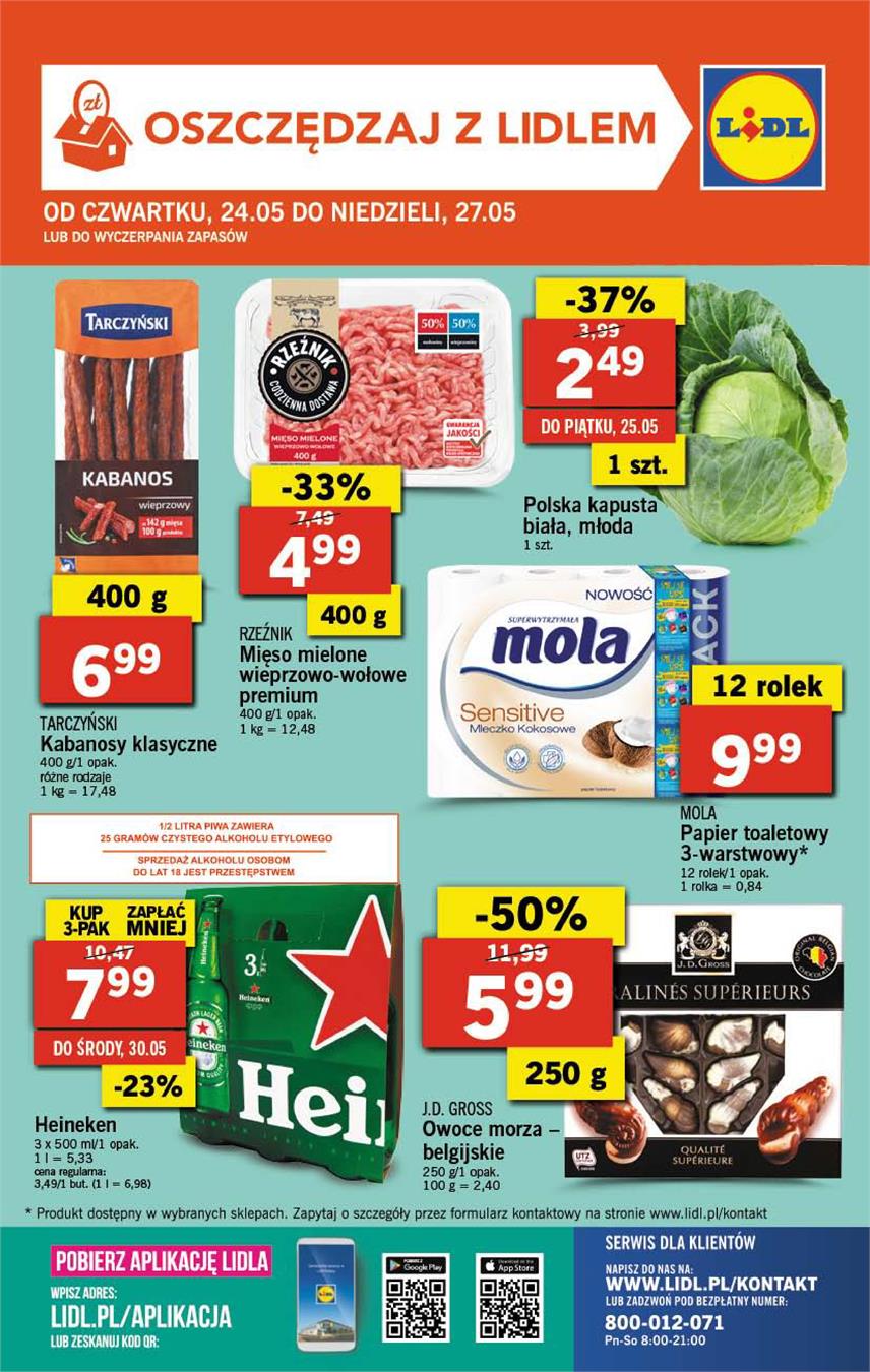 Gazetka Lidl Polska Sp. z o.o. nr 40 od 2018-05-24 do 2018-05-27