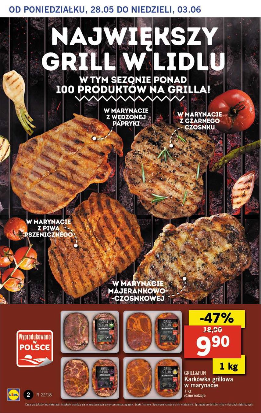 Gazetka Lidl Polska Sp. z o.o. nr 2 od 2018-05-28 do 2018-05-30
