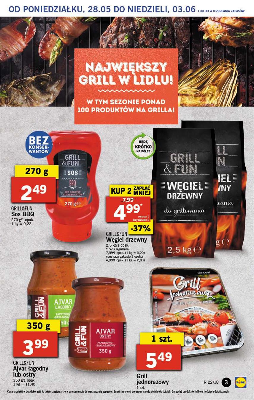 Gazetka Lidl Polska Sp. z o.o. nr 3 od 2018-05-28 do 2018-05-30