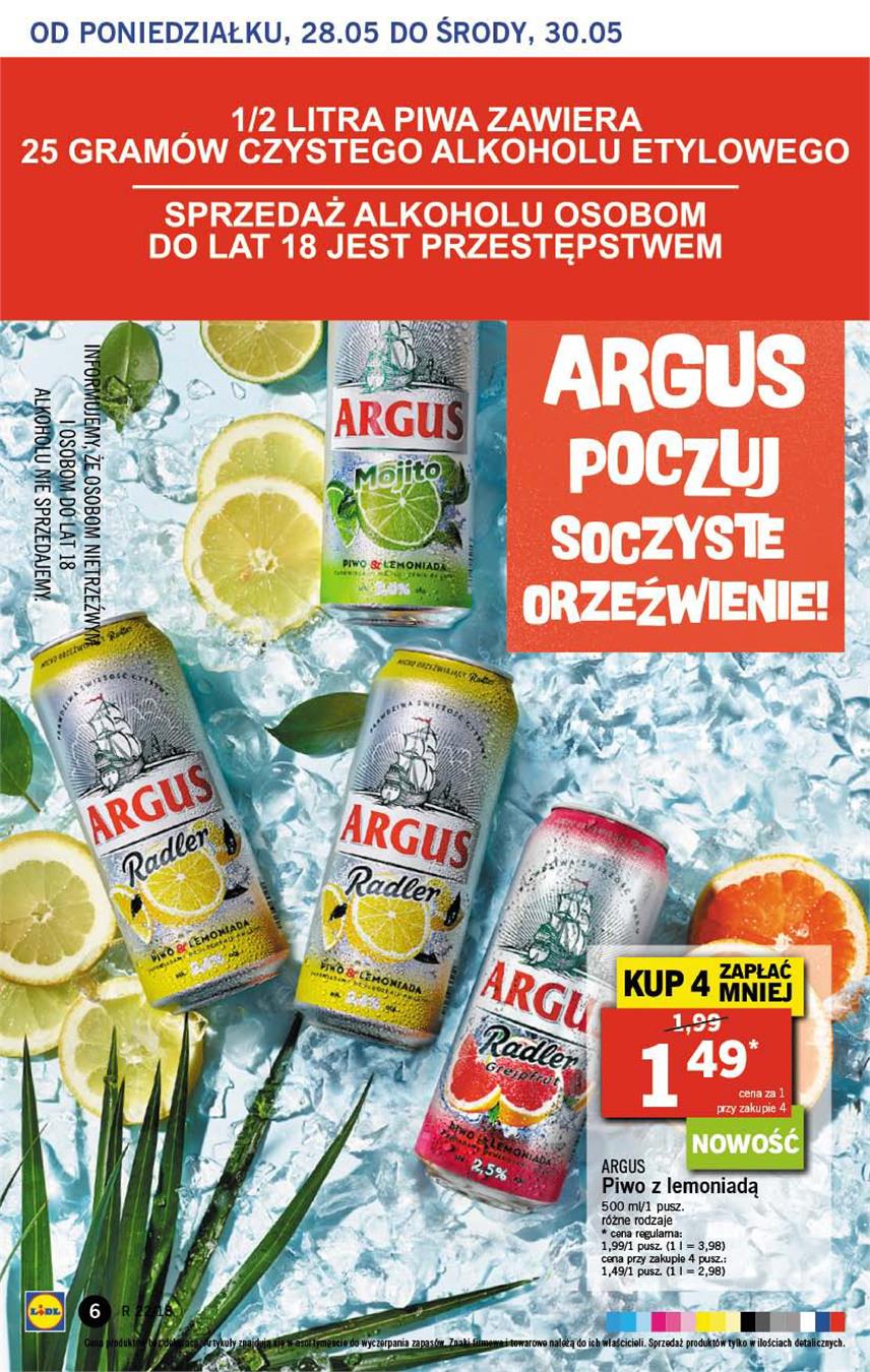 Gazetka Lidl Polska Sp. z o.o. nr 6 od 2018-05-28 do 2018-05-30