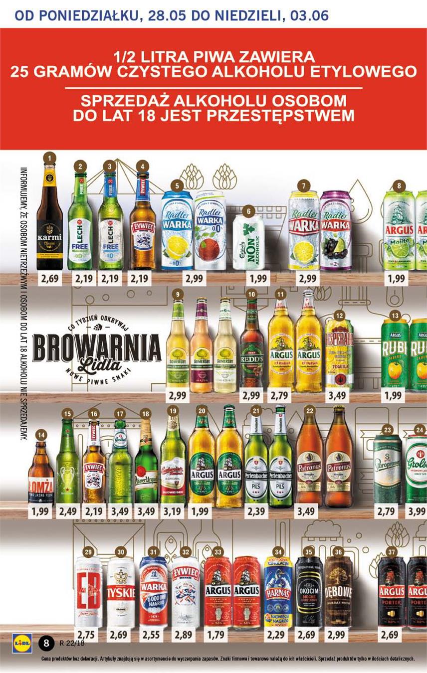 Gazetka Lidl Polska Sp. z o.o. nr 8 od 2018-05-28 do 2018-05-30