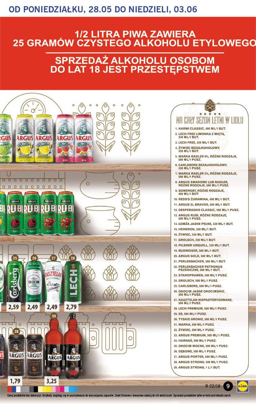Gazetka Lidl Polska Sp. z o.o. nr 9 od 2018-05-28 do 2018-05-30