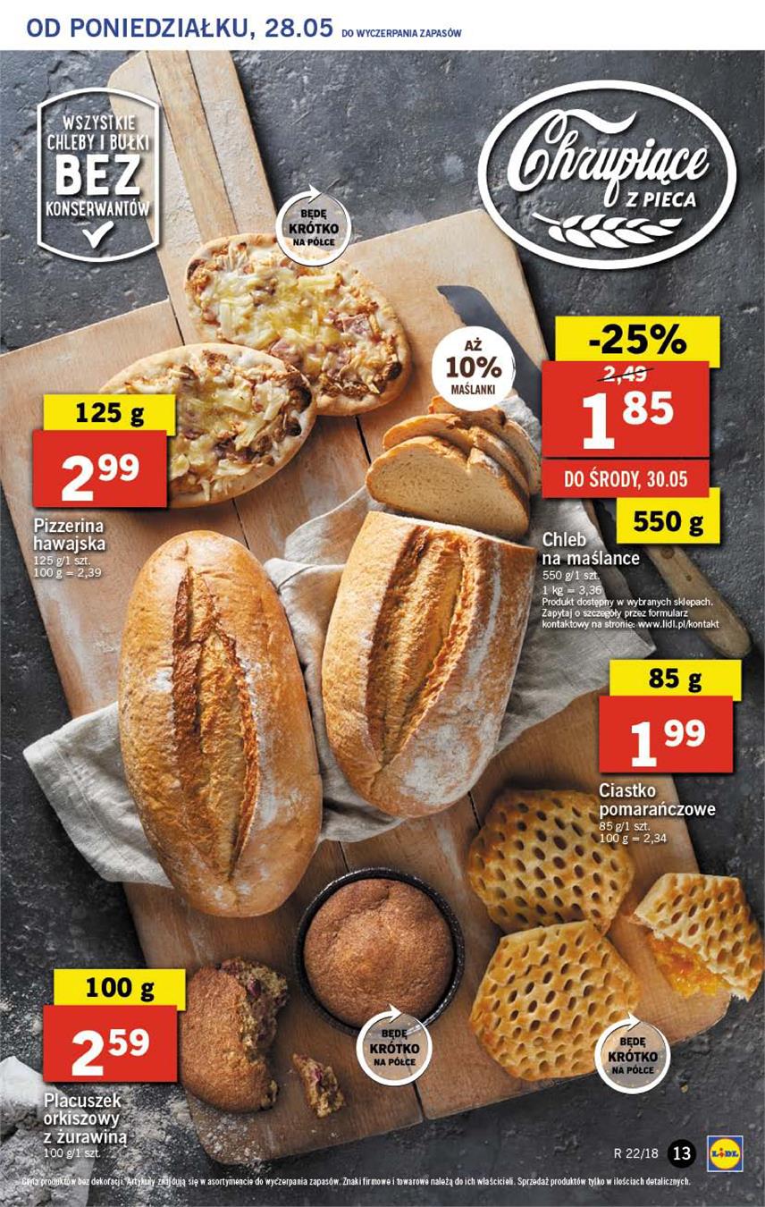 Gazetka Lidl Polska Sp. z o.o. nr 13 od 2018-05-28 do 2018-05-30