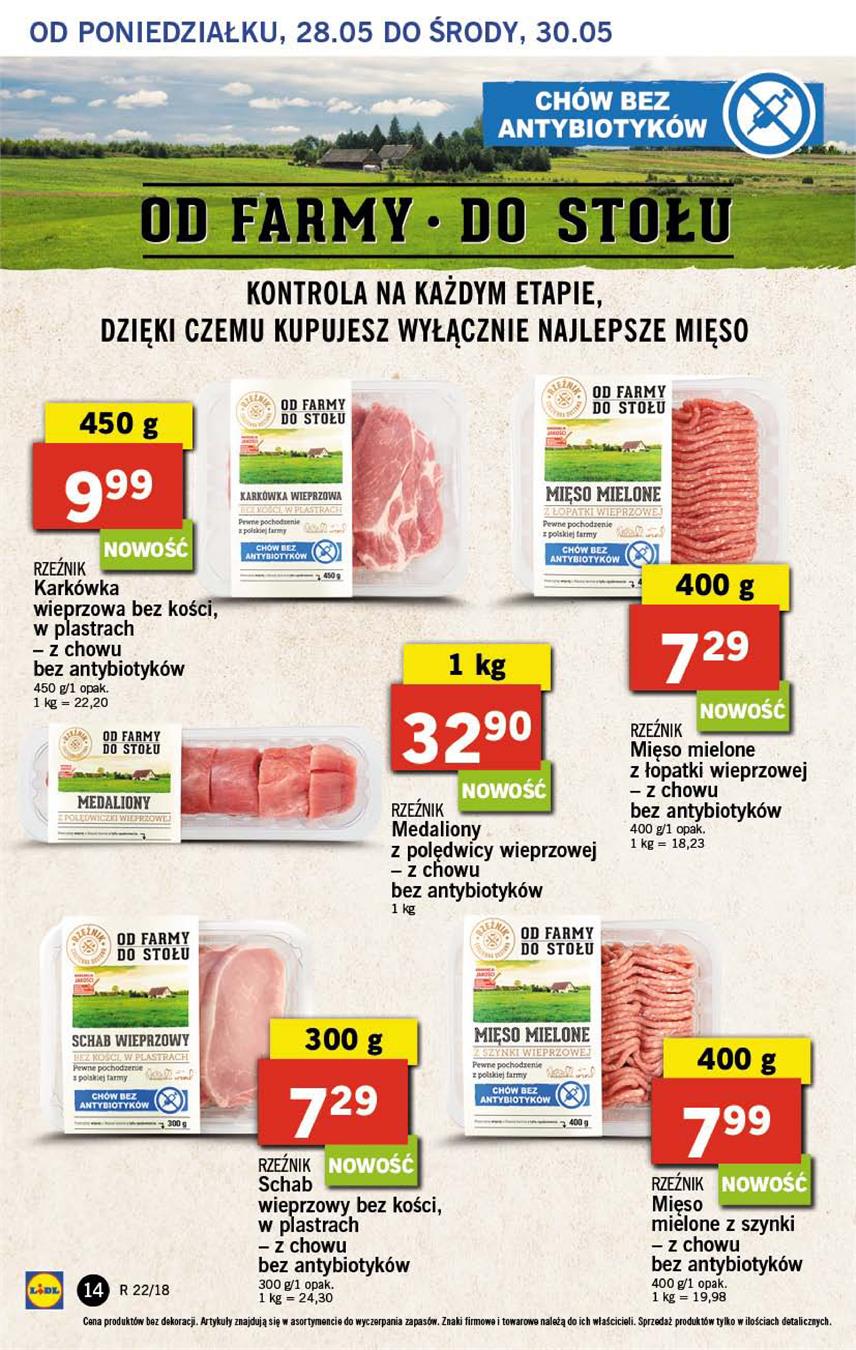 Gazetka Lidl Polska Sp. z o.o. nr 14 od 2018-05-28 do 2018-05-30