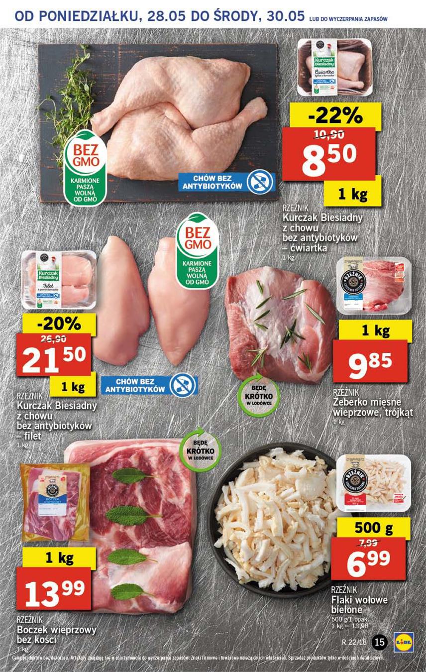 Gazetka Lidl Polska Sp. z o.o. nr 15 od 2018-05-28 do 2018-05-30
