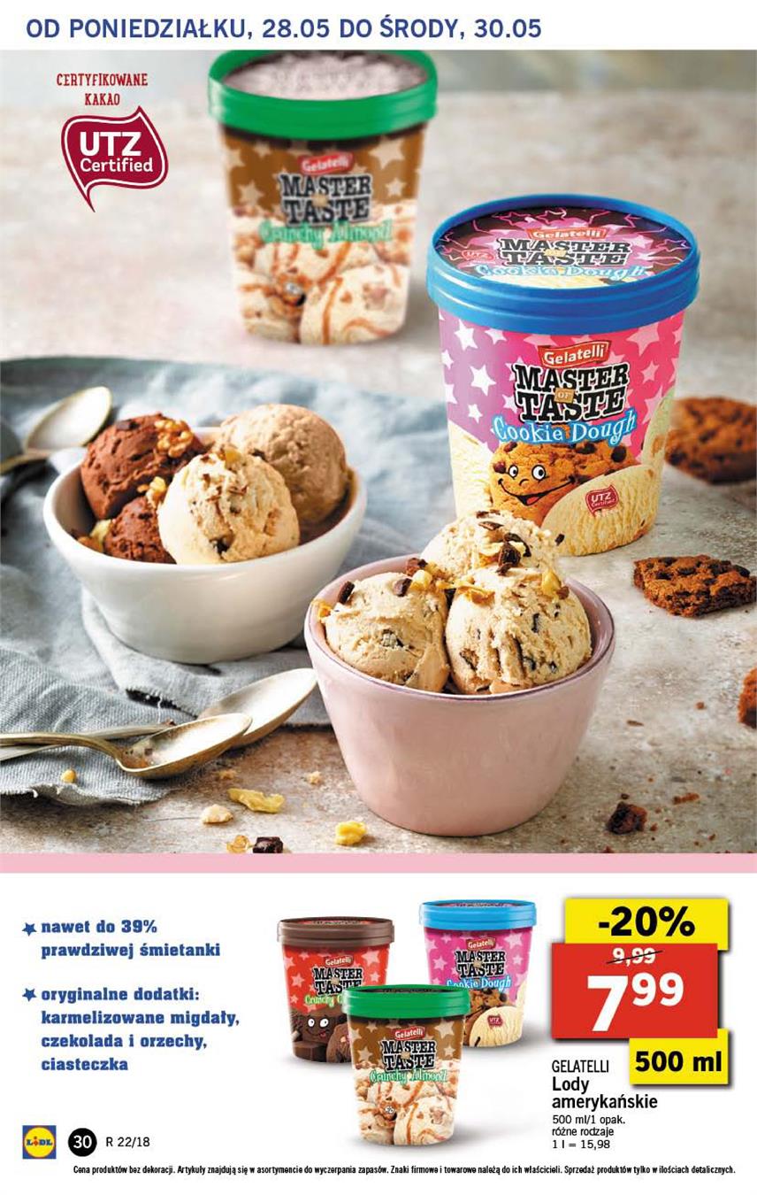 Gazetka Lidl Polska Sp. z o.o. nr 30 od 2018-05-28 do 2018-05-30