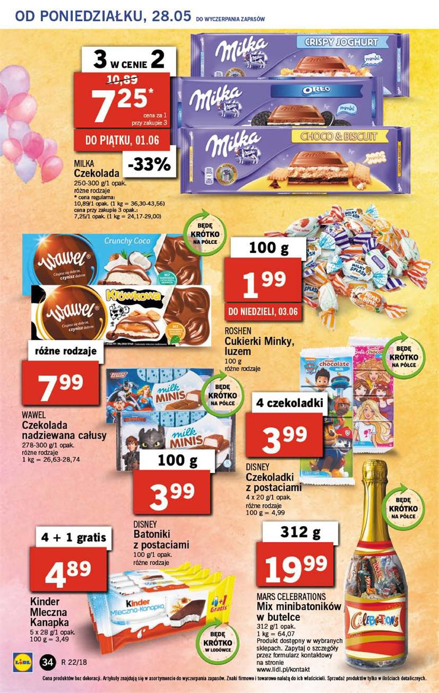 Gazetka Lidl Polska Sp. z o.o. nr 34 od 2018-05-28 do 2018-05-30