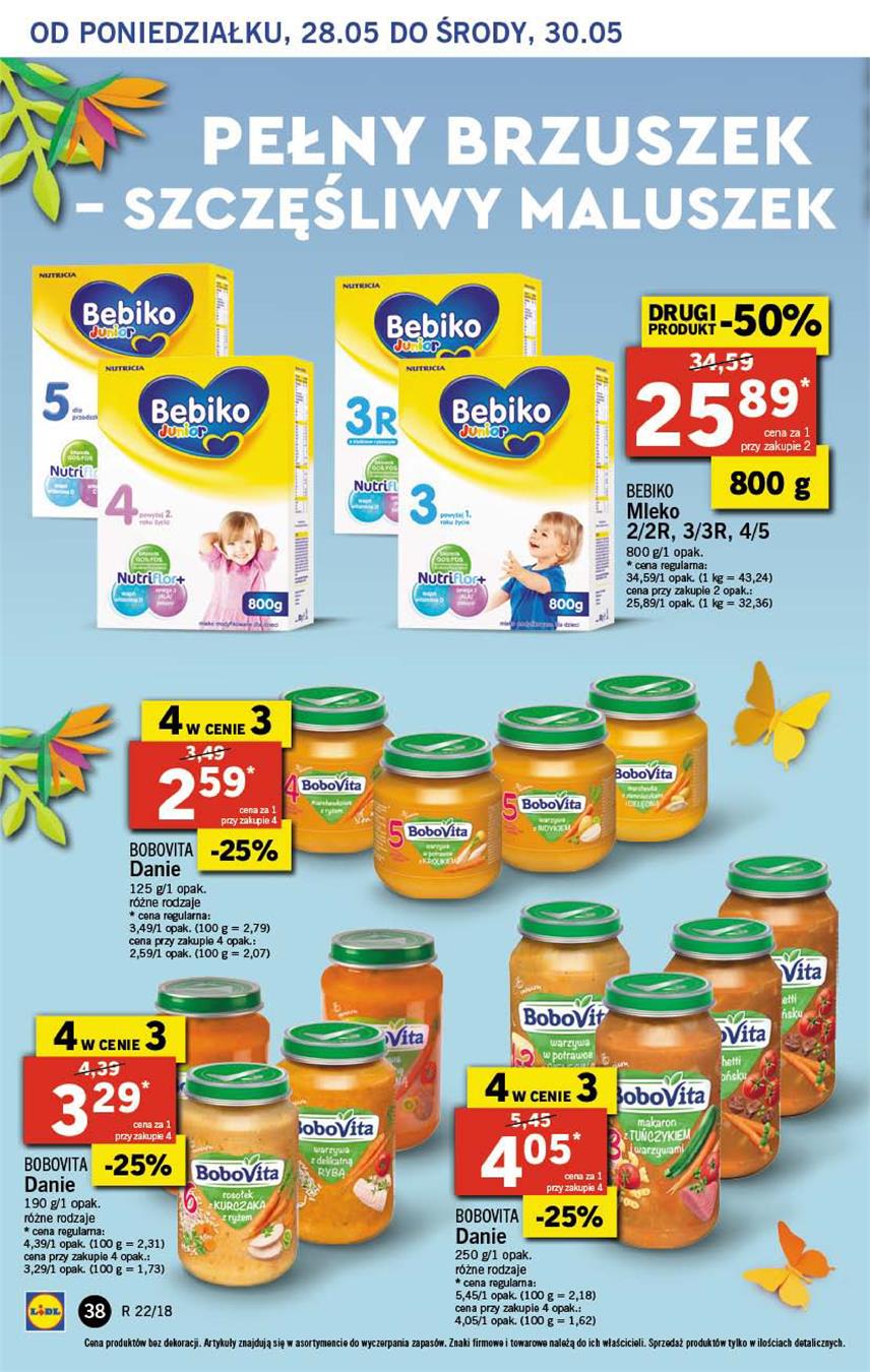 Gazetka Lidl Polska Sp. z o.o. nr 38 od 2018-05-28 do 2018-05-30